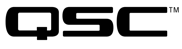 QSC Audio Products Logo