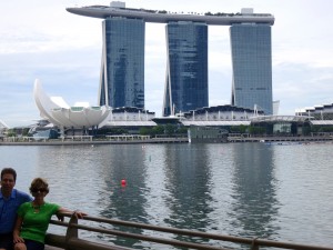 Our hotel in Singapore